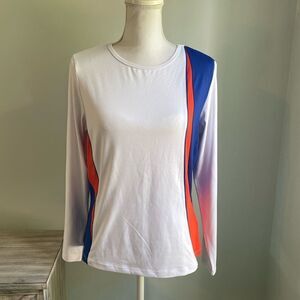 Tail White Swim Shirt